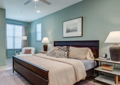 Extra large bedroom in luxury northeast San Antonio townhome community