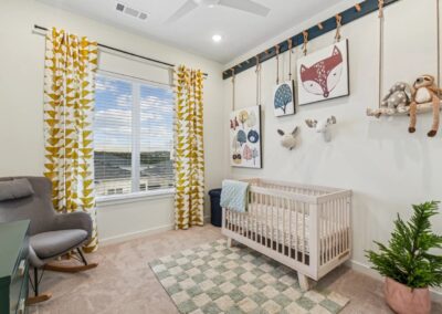 3rd bedroom in Stone Oak townhome