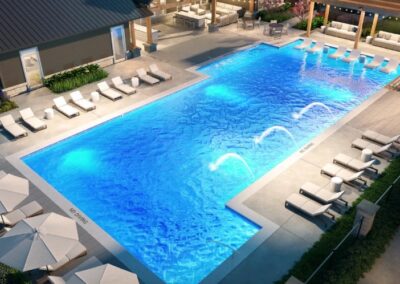 Resort style living in luxury northeast San Antonio townhome community
