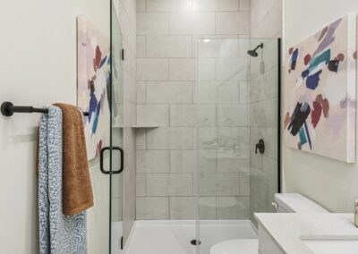 Custom home features in Stone Oak townhome