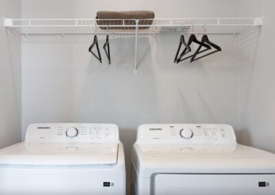 Washer and dryer included